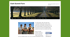 Desktop Screenshot of clarksummitfarm.com