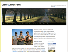 Tablet Screenshot of clarksummitfarm.com